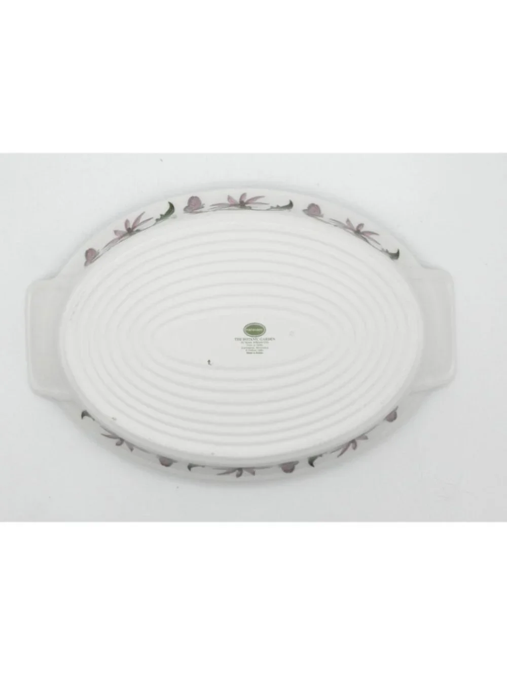 Portmeirion Botanic Garden 10 Inch Oval Handled Gratin Dish Baker PRTBOG